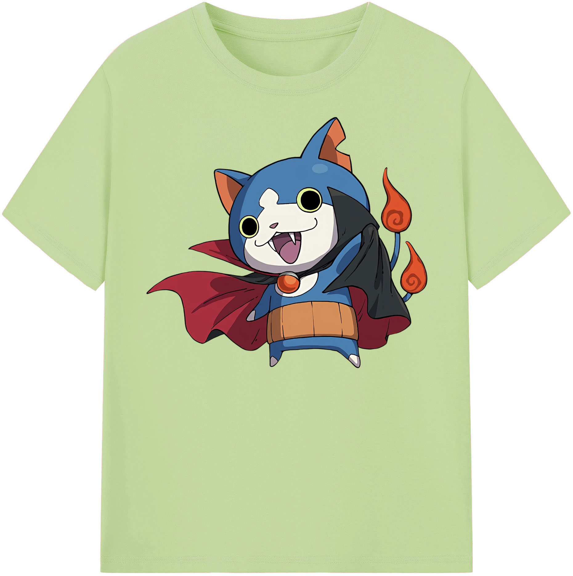 （画像用） 妖怪ウォッチ Yo-kai Watch 綿100％半袖Tシャツ（フロントプリント）